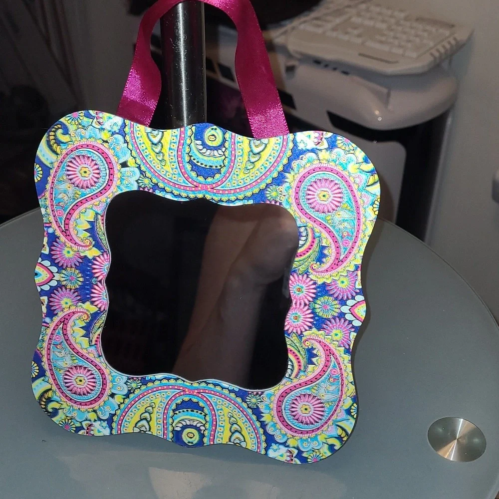 Paisley Hanging Mirror - Picture 2 of 6